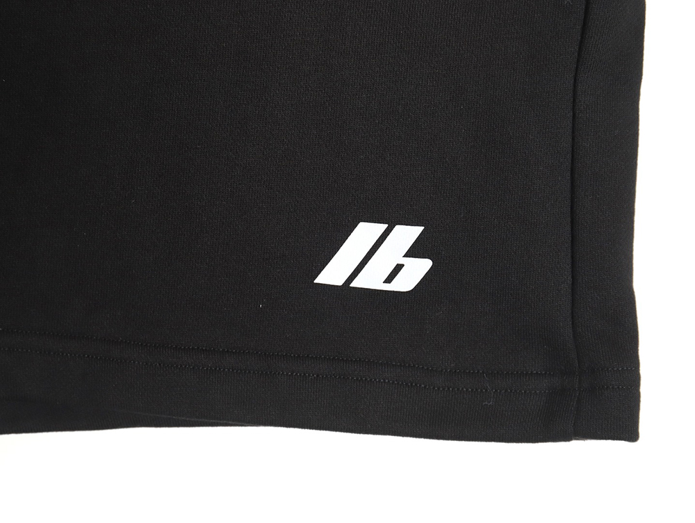 Ba*len*cia*ga lb reflective lettering print shorts