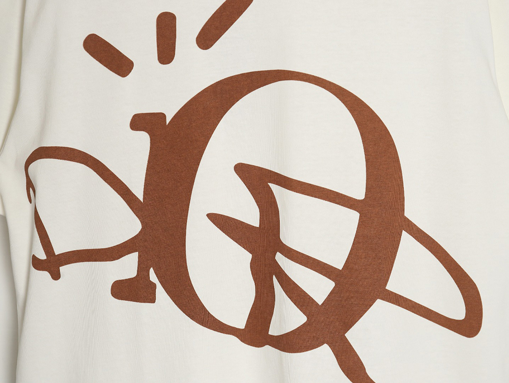 D*or lettering logo print short sleeves