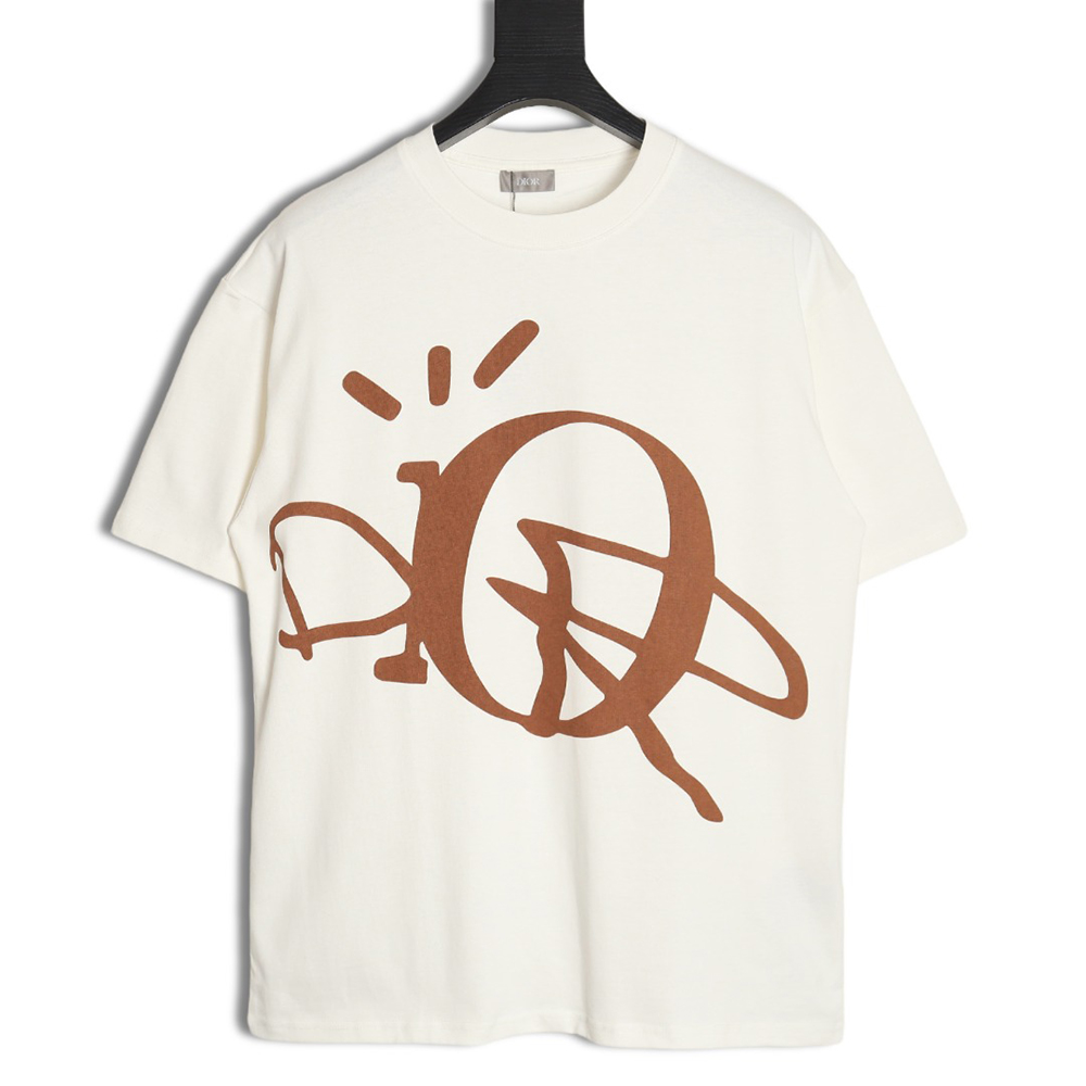 D*or lettering logo print short sleeves