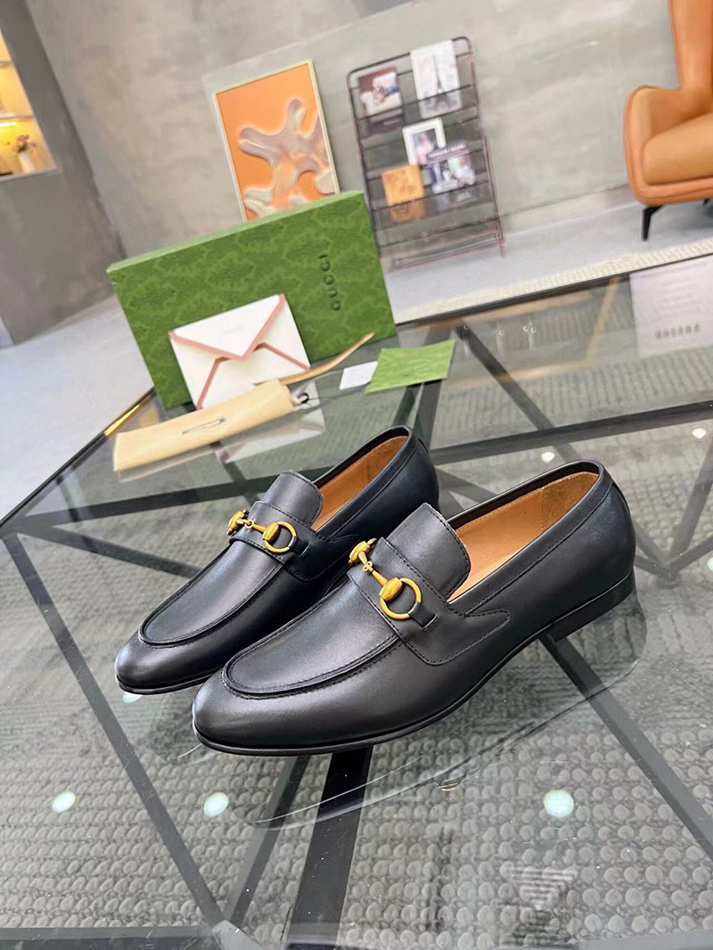 G*u*i jordaan leather loafer