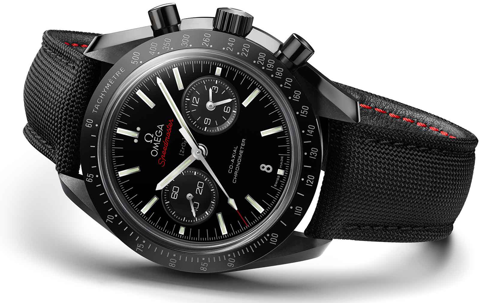 Om**a - speedmaster dsom "black" cer/ny blk omf v2 a7750