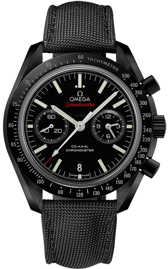 Om**a - speedmaster dsom "black" cer/ny blk omf v2 a7750