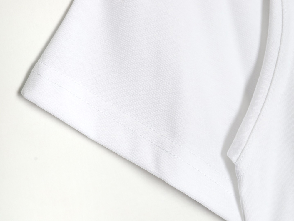 B**rry foam printed letter short sleeve