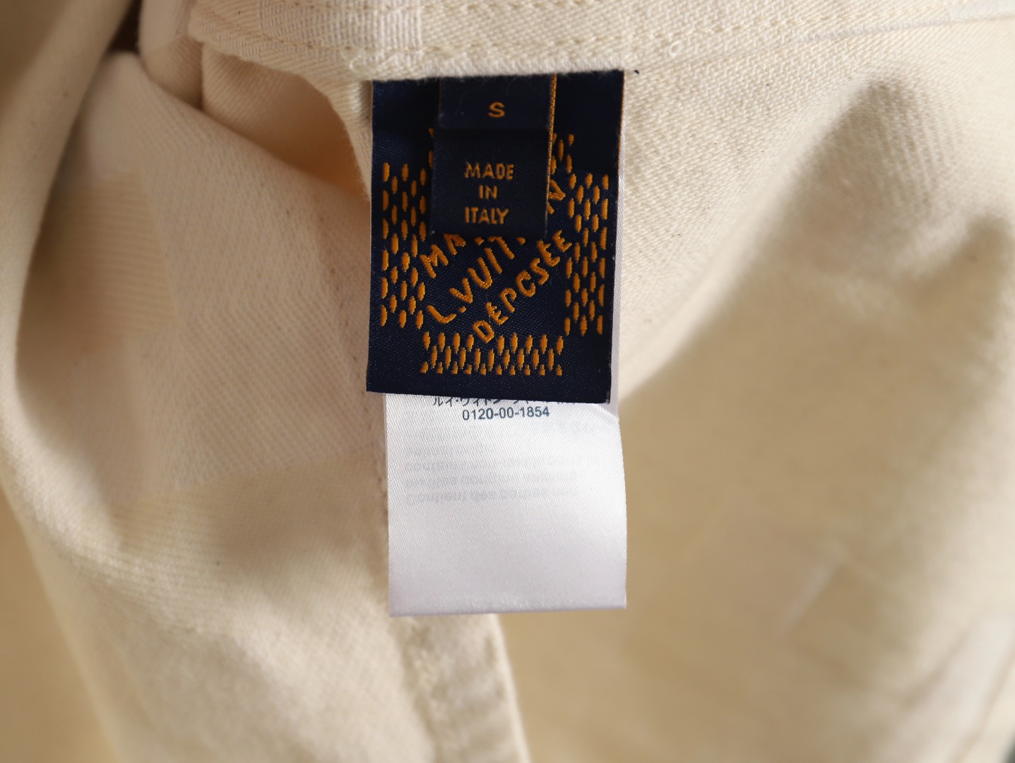 l0*is V*t0n checkerboard short sleeve shirt jacket