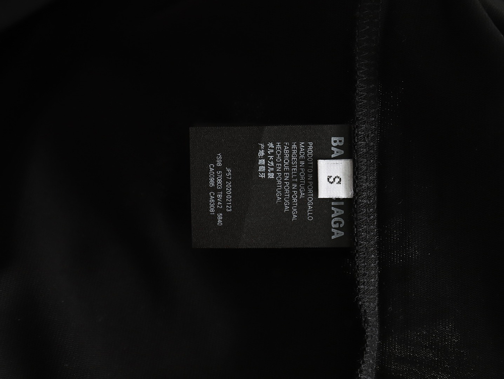 Ba*len*cia*ga logo print short sleeves tsk1