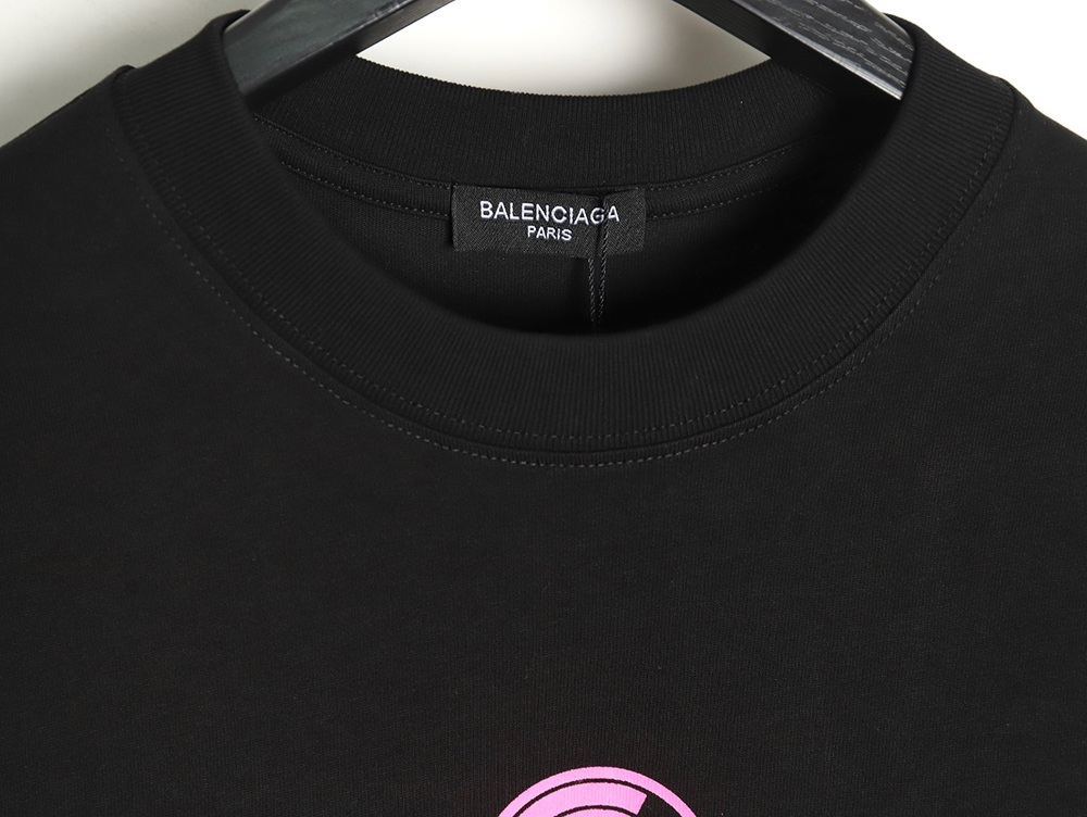 Ba*len*cia*ga logo print short sleeves tsk1