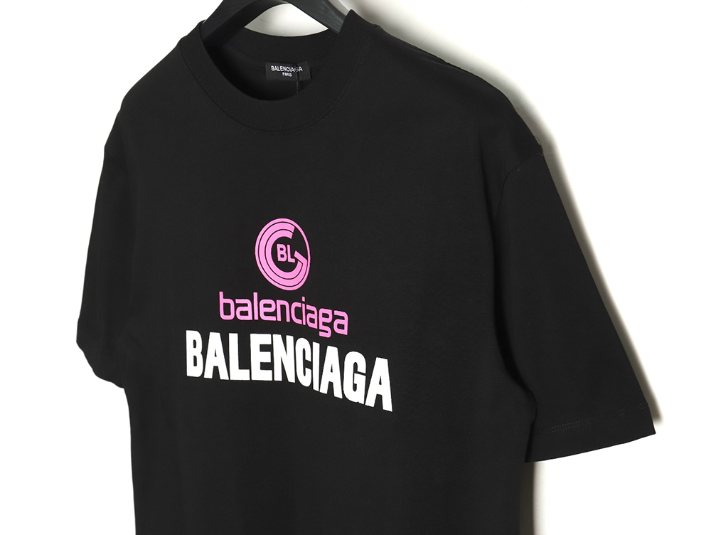 Ba*len*cia*ga logo print short sleeves tsk1