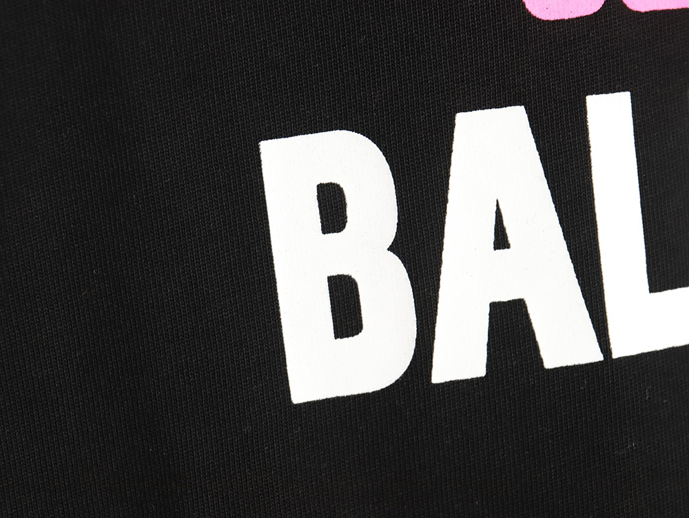 Ba*len*cia*ga logo print short sleeves tsk1