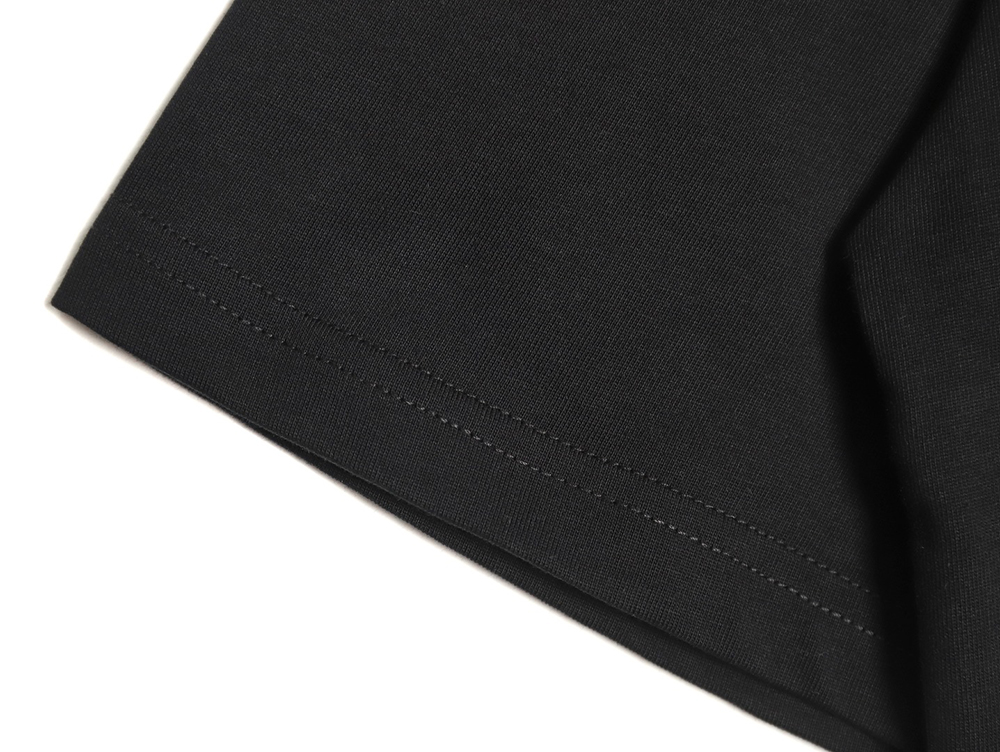 Ba*len*cia*ga printed crew neck short sleeves tsk1