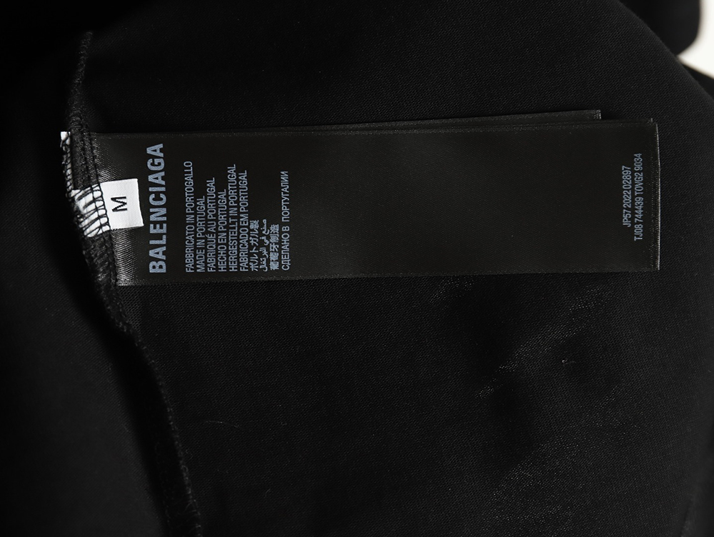 Ba*len*cia*ga printed short sleeves tsk1