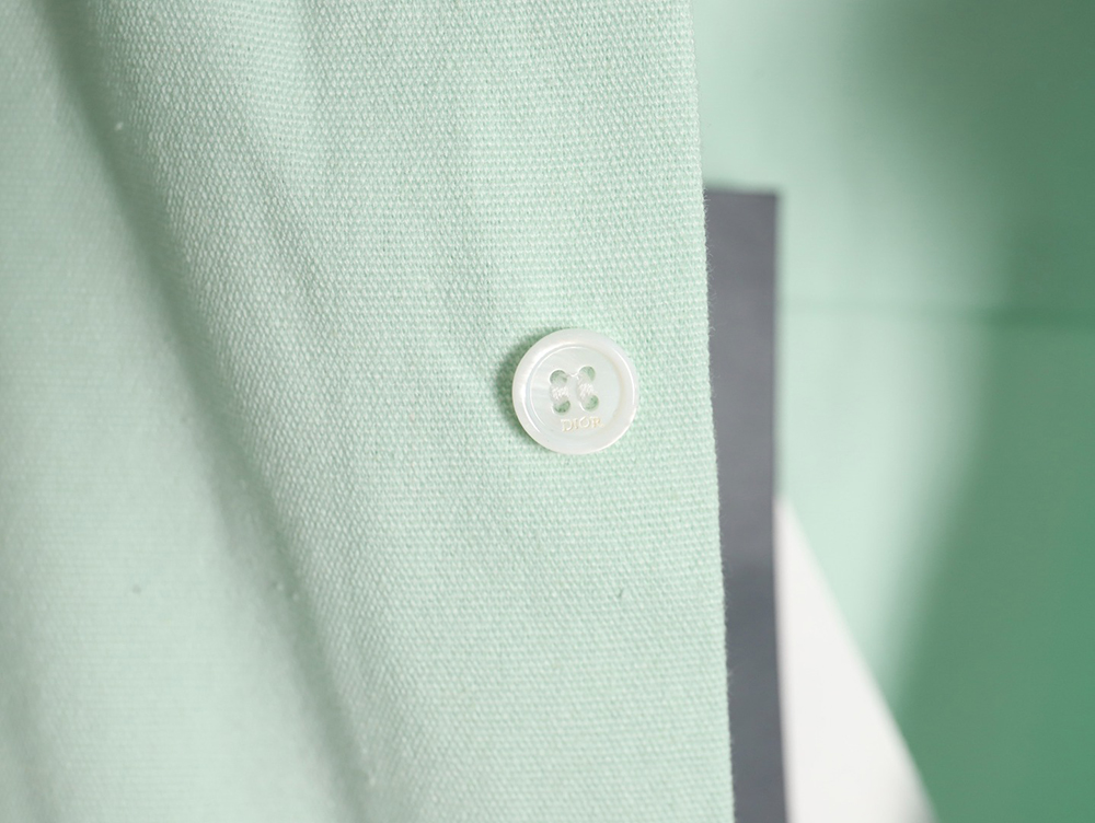 D*or heart embroidered shirt