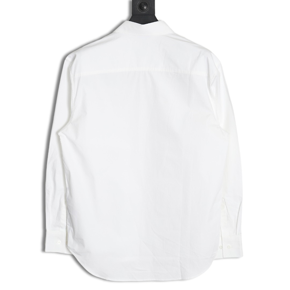 G*u*i embossed lettering long-sleeved shirt