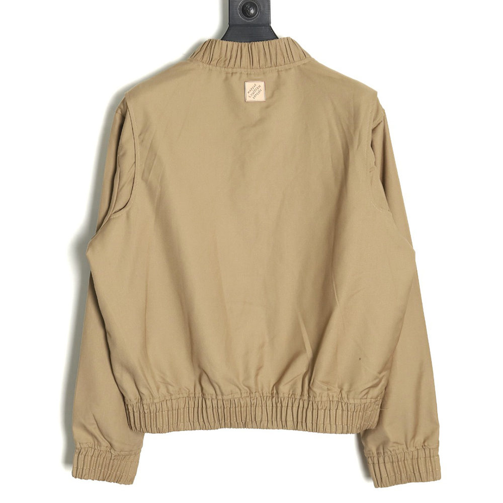 l0*is V*t0n pharrell embroidered oversized jacket