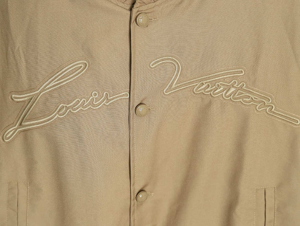 l0*is V*t0n pharrell embroidered oversized jacket