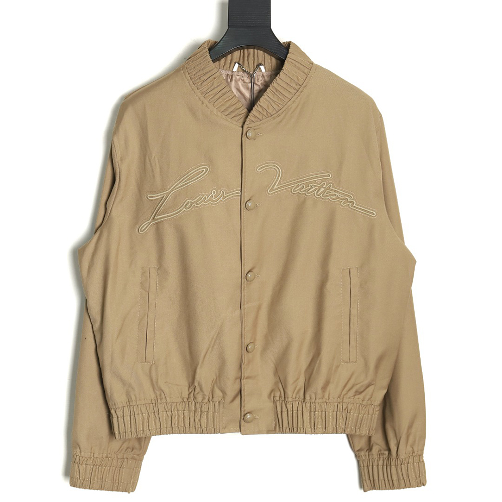 l0*is V*t0n pharrell embroidered oversized jacket