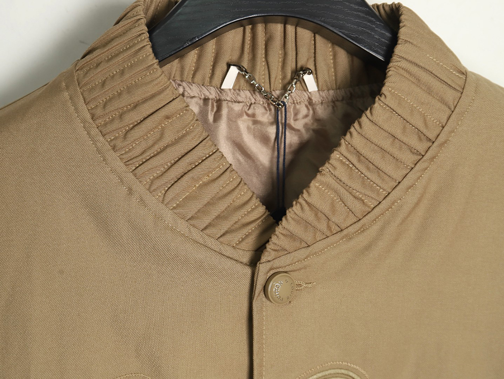 l0*is V*t0n pharrell embroidered oversized jacket