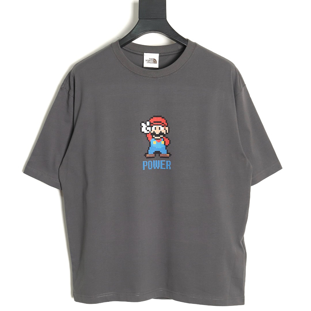 the nor*h F**e co-branded short-sleeved shirt with mario print tsk1