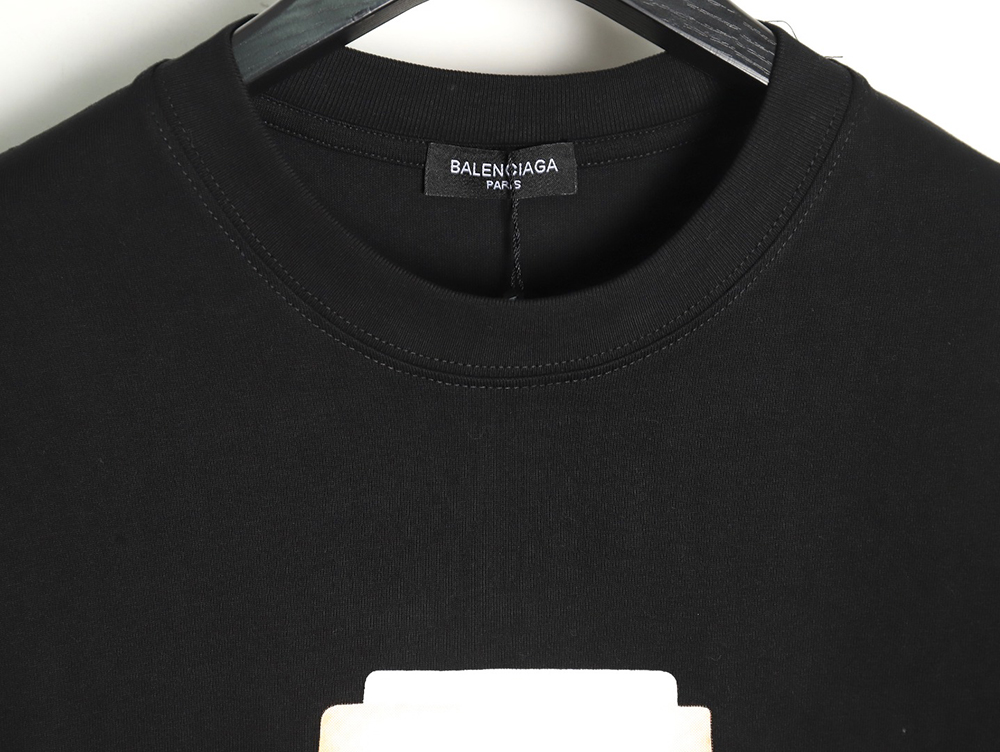 Ba*len*cia*ga drink cup printed short sleeve tsk1