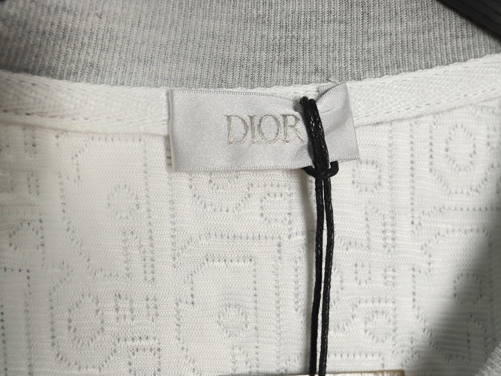 D*or all over print monogram jacquard short sleeves tsk1