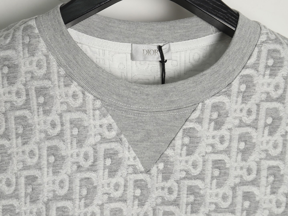 D*or all over print monogram jacquard short sleeves tsk1