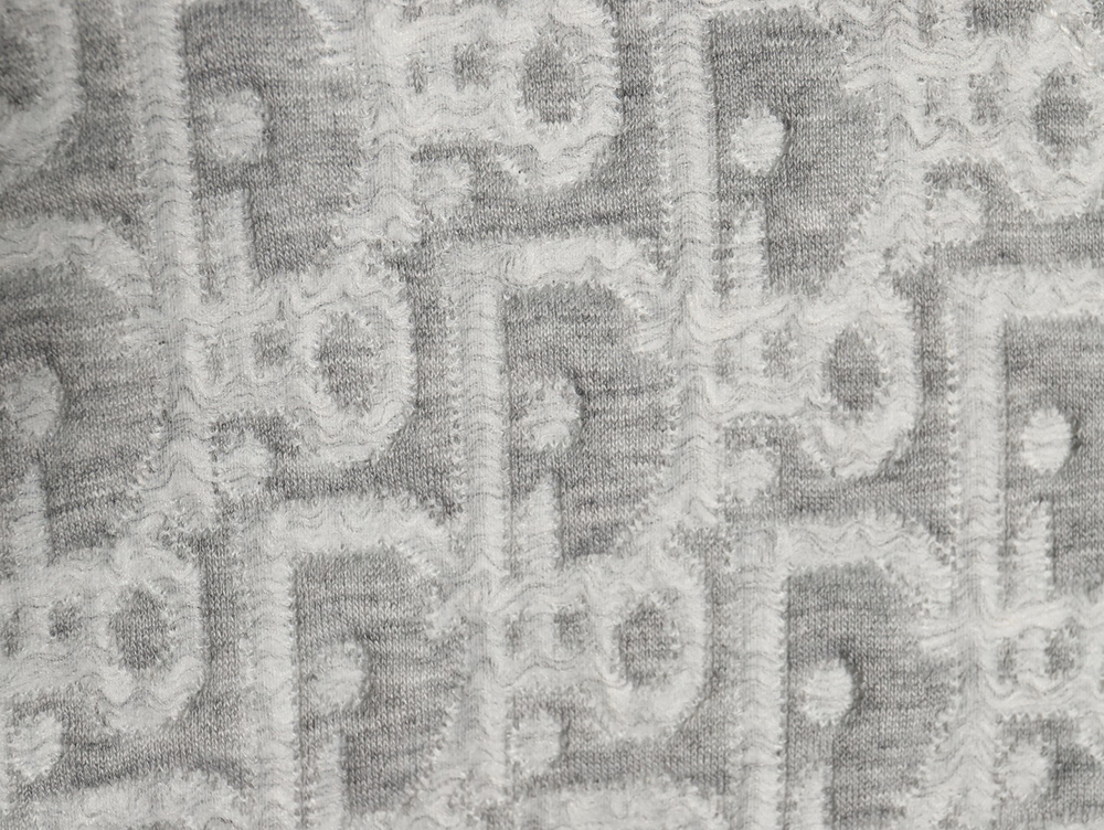 D*or all over print monogram jacquard short sleeves tsk1