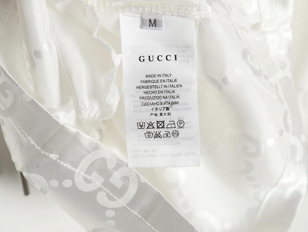 G*u*i double g jacquard beach shorts