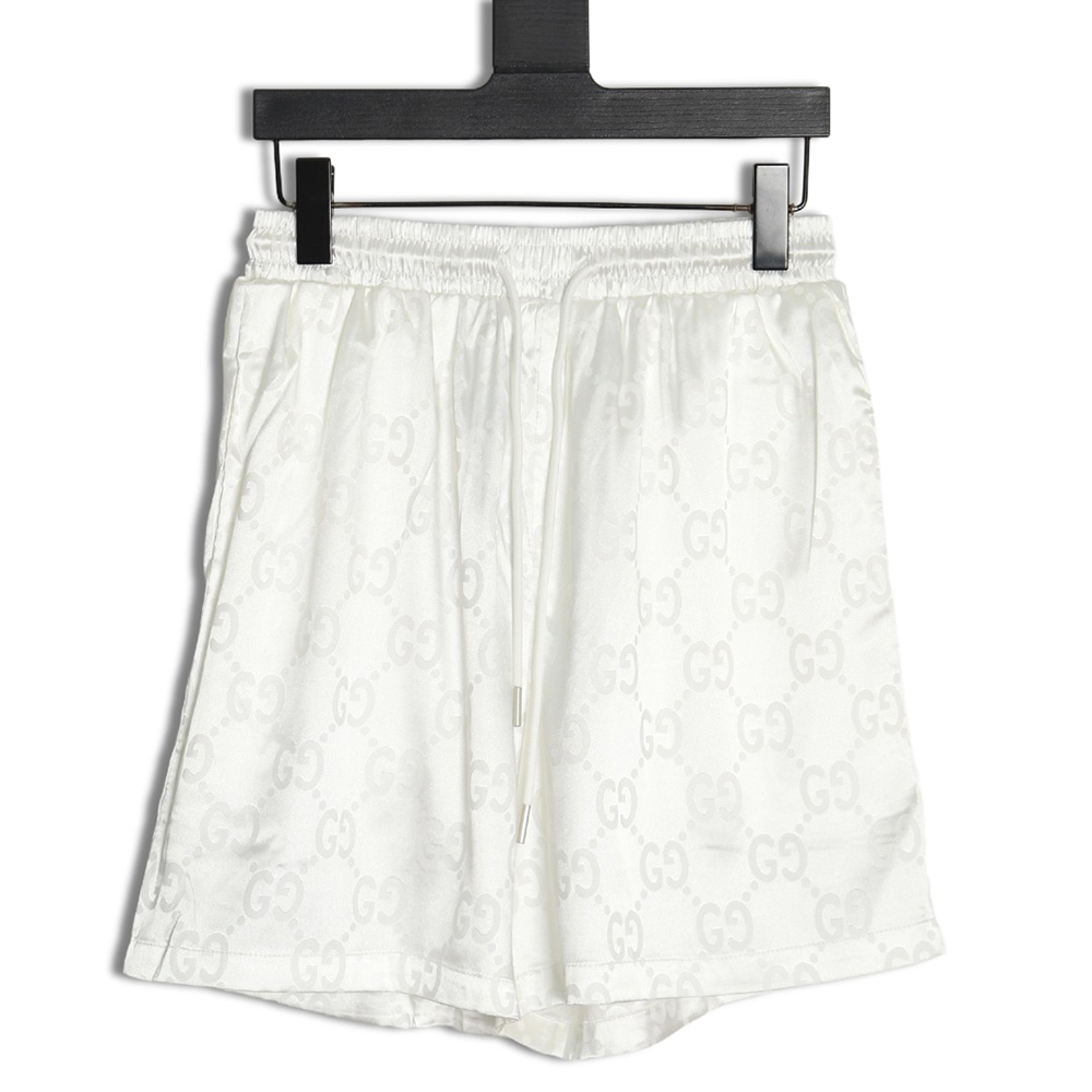 G*u*i double g jacquard beach shorts