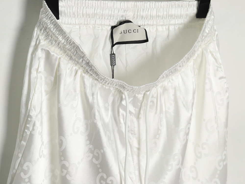 G*u*i double g jacquard beach shorts