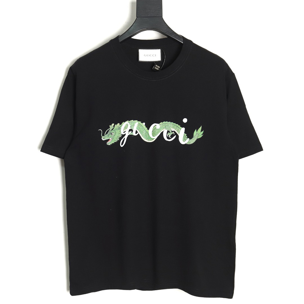 G*u*i dragon print short sleeve tsk1