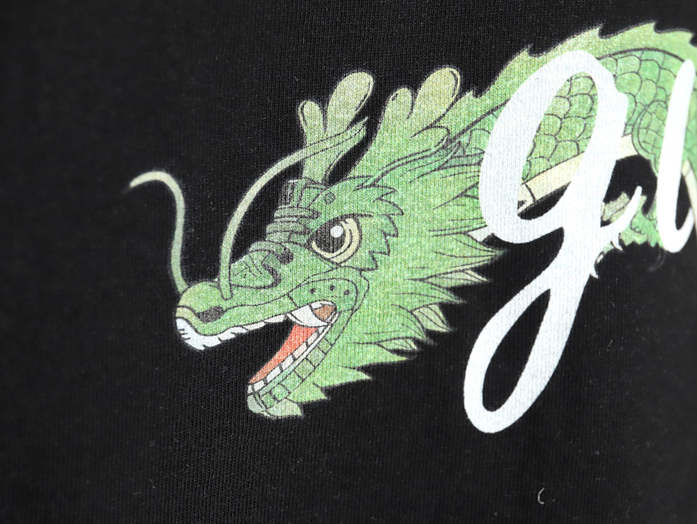 G*u*i dragon print short sleeve tsk1
