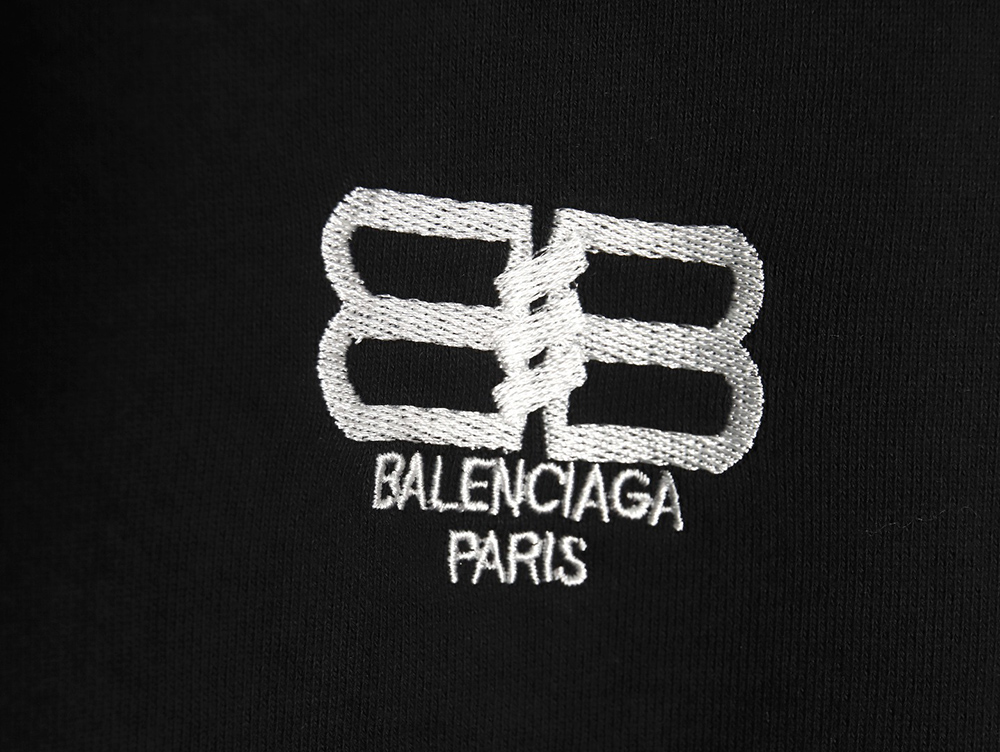 Ba*len*cia*ga washed lock embroidered jacket