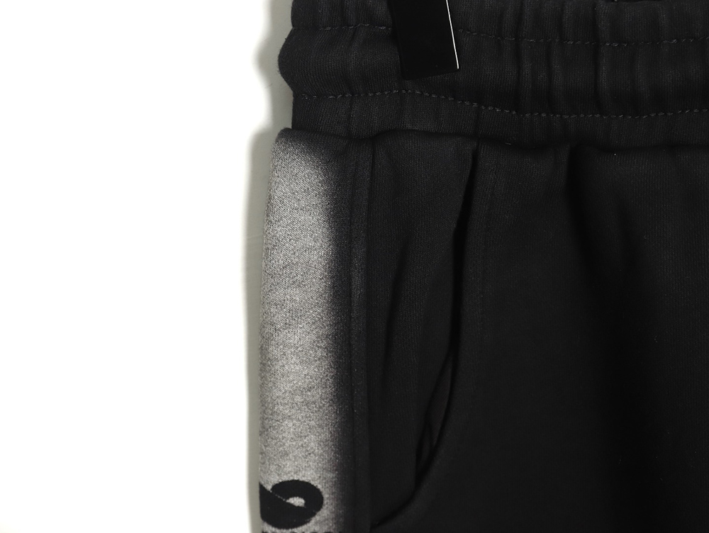 Ba*len*cia*ga washed lock embroidered trousers