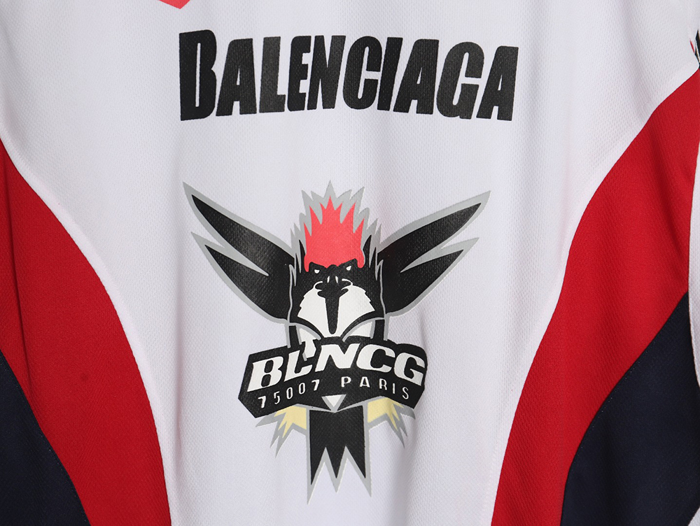 Ba*len*cia*ga mesh hockey jersey