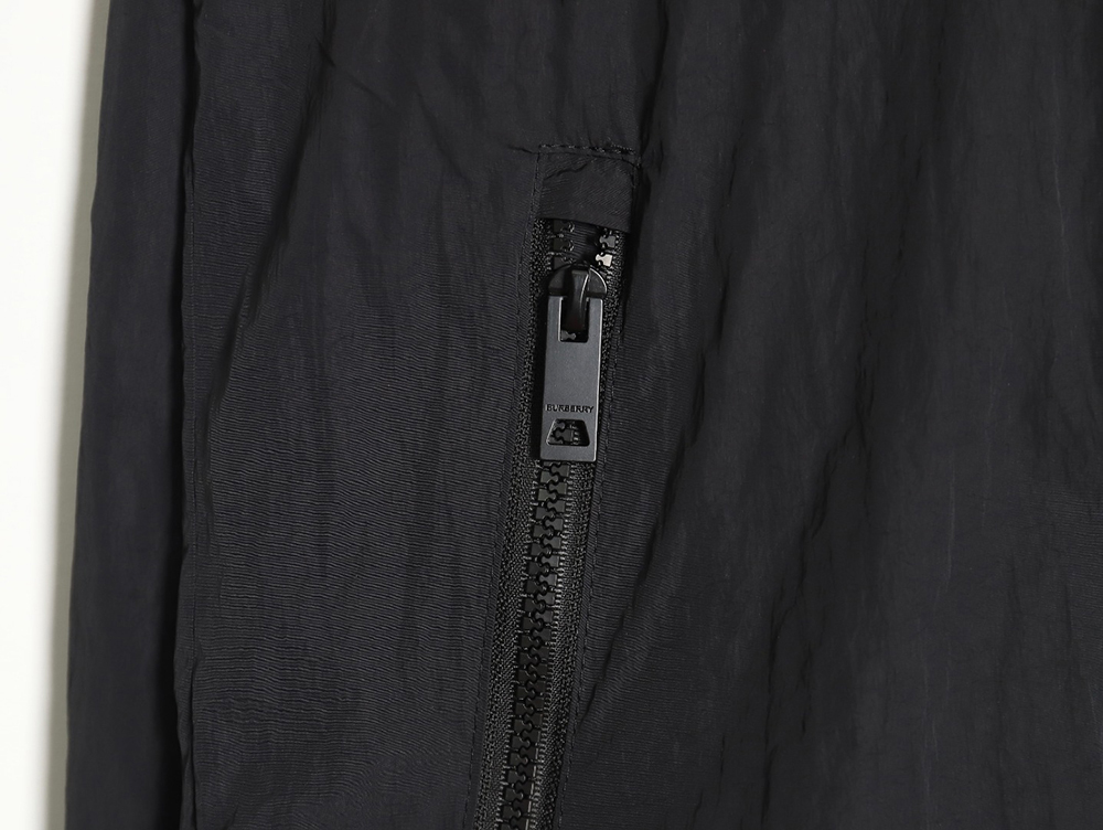 B**rry checked jacket with chest logo lining