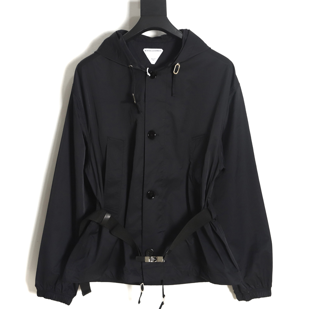 bo*te*ga Ve*ne*ta hooded jacket with detachable waist bag tsk1