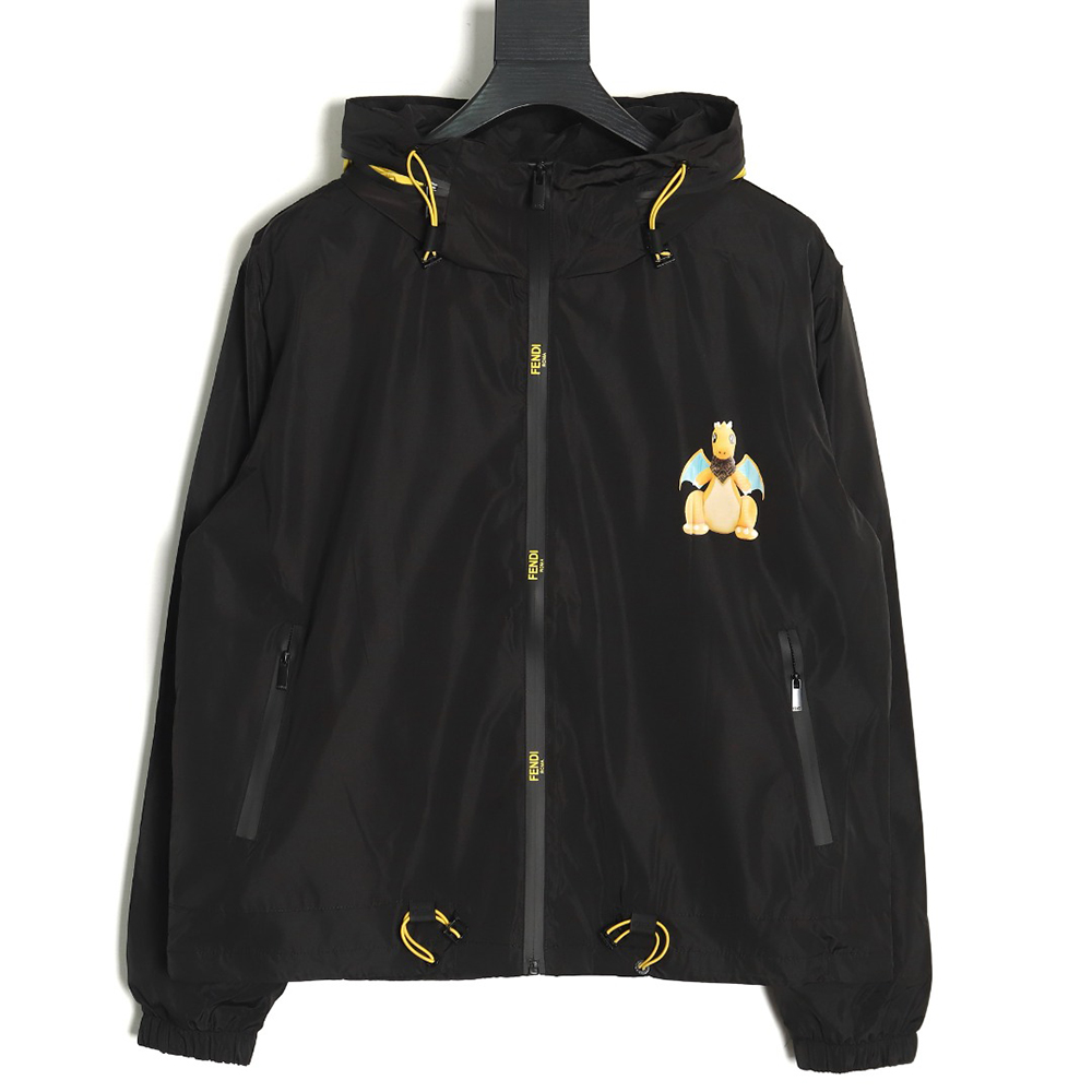F**di dragon year limited edition zipper jacket