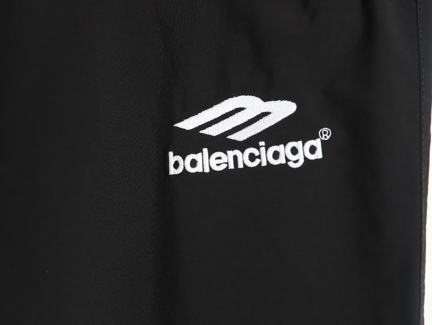 Ba*len*cia*ga manchester united embroidered panel woven trousers