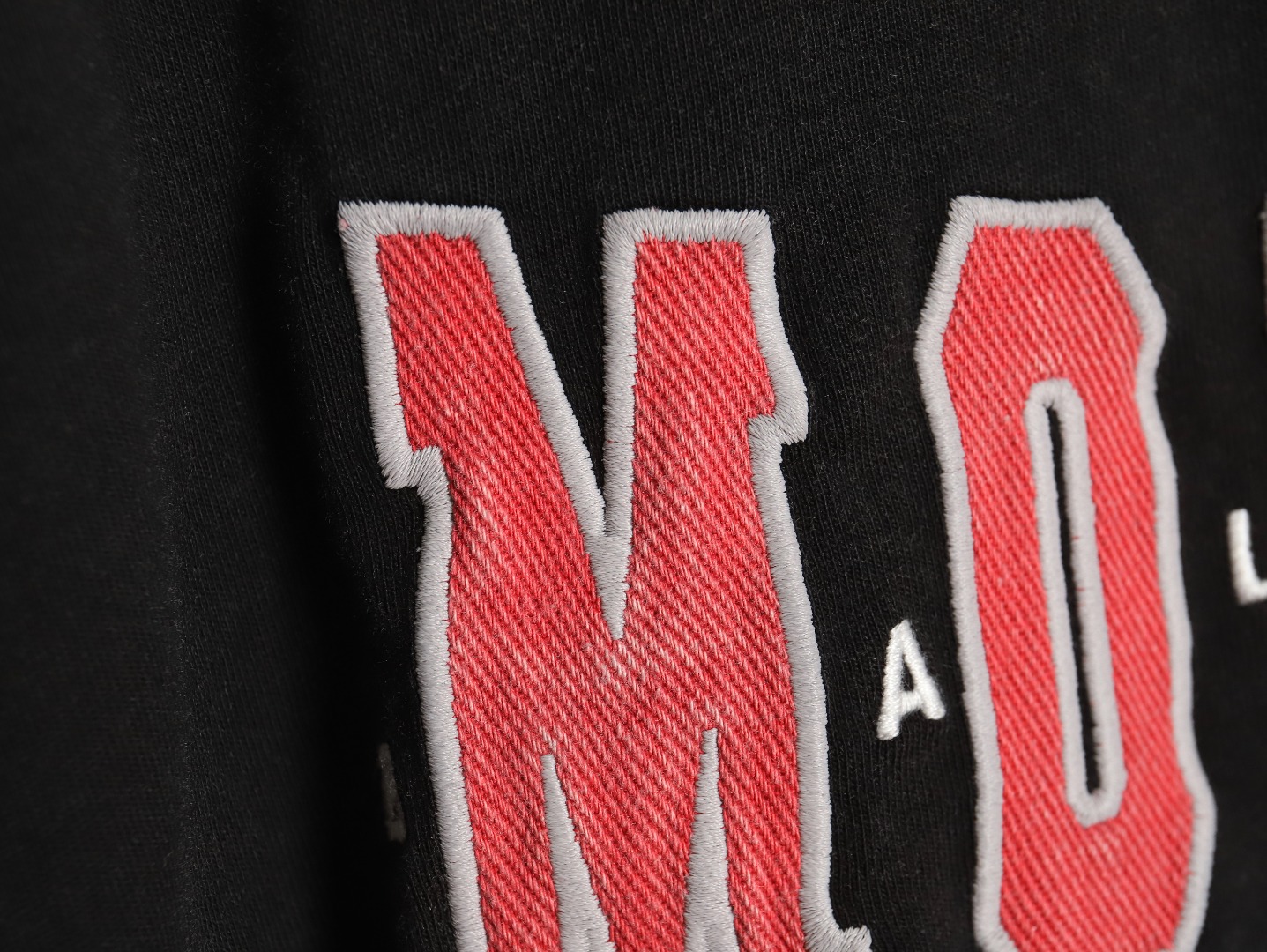 Ba*len*cia*ga montaigne embroidered washed short sleeves