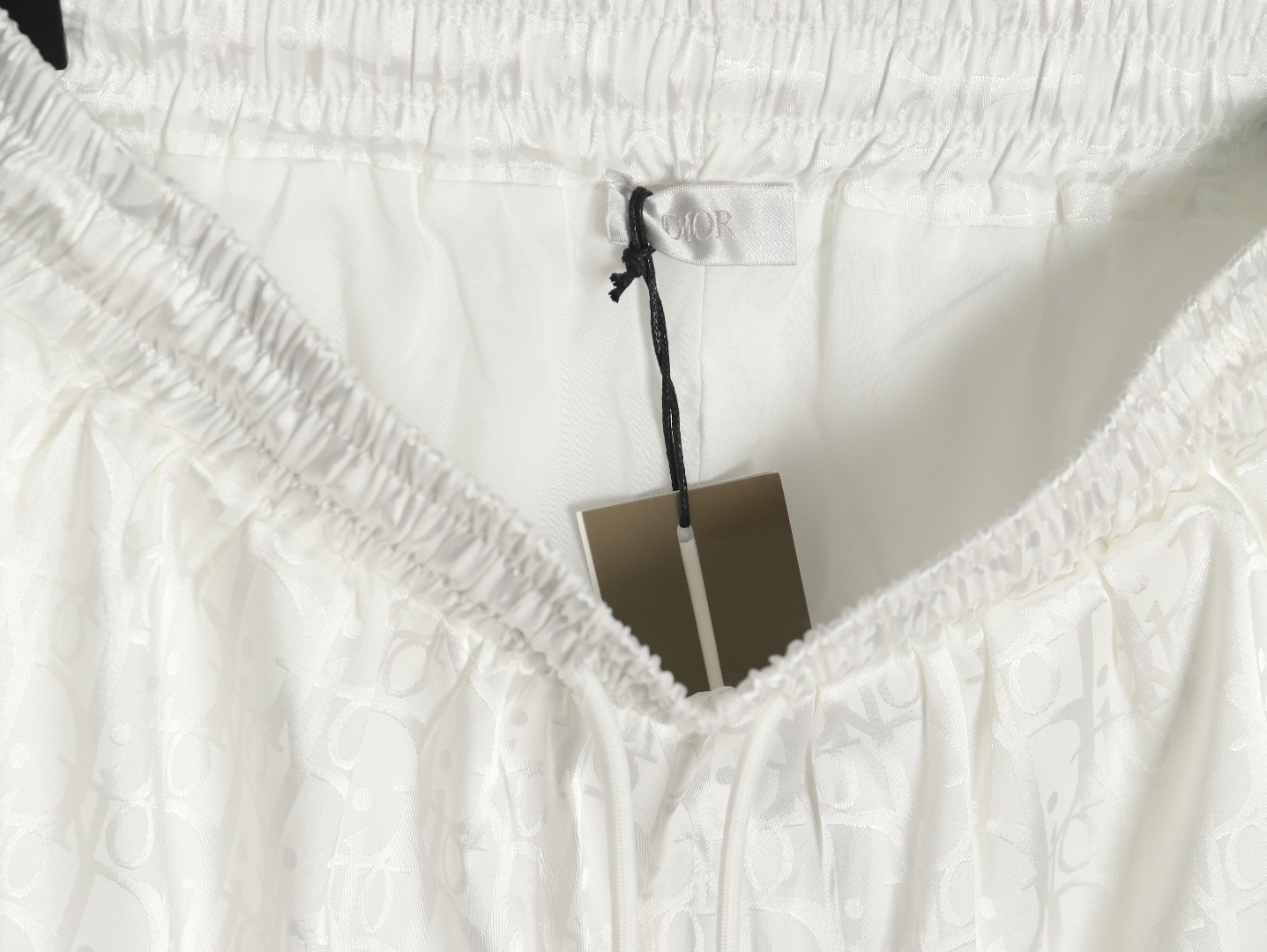 D*or old flower pattern jacquard beach shorts