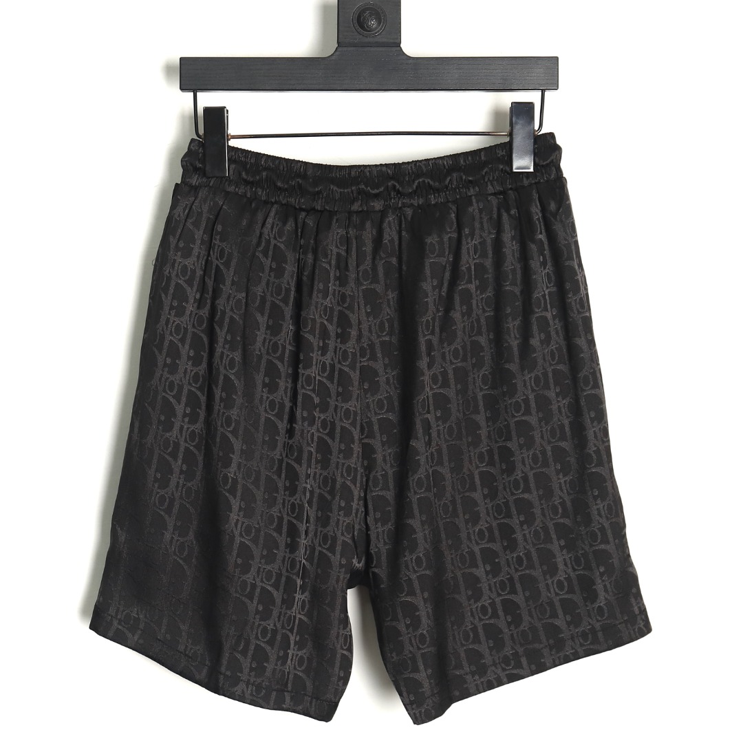 D*or old flower pattern jacquard beach shorts tsk1