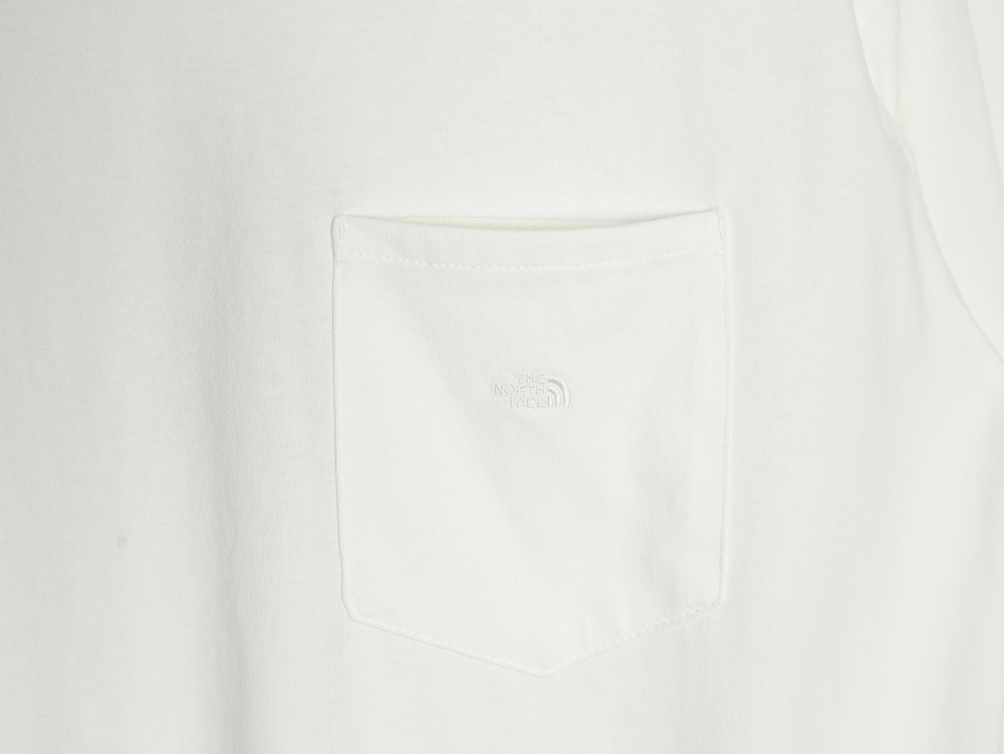 the nor*h F**e purple logo embroidered long sleeve t-shirt