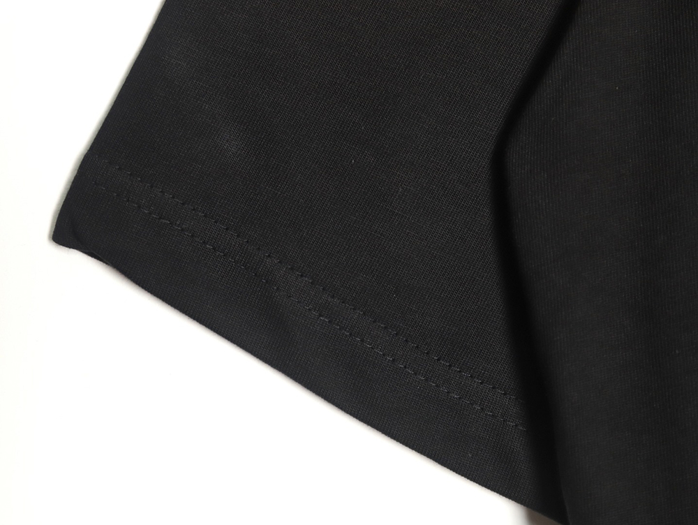 Ba*len*cia*ga pink letter silicone print short sleeves