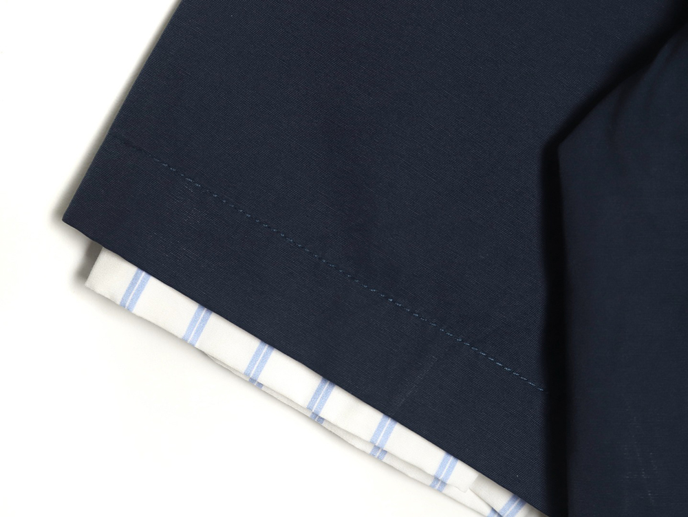 bo*te*ga Ve*ne*ta fake two-piece short-sleeve shirt