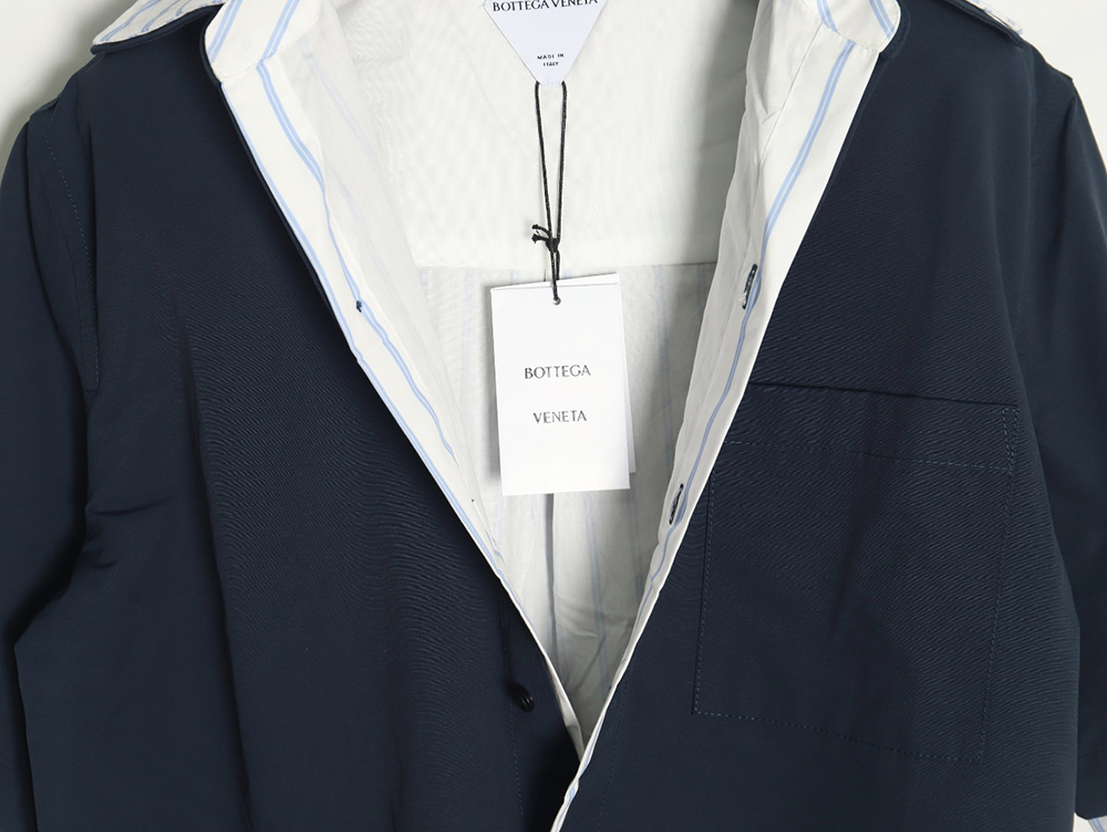 bo*te*ga Ve*ne*ta fake two-piece short-sleeve shirt