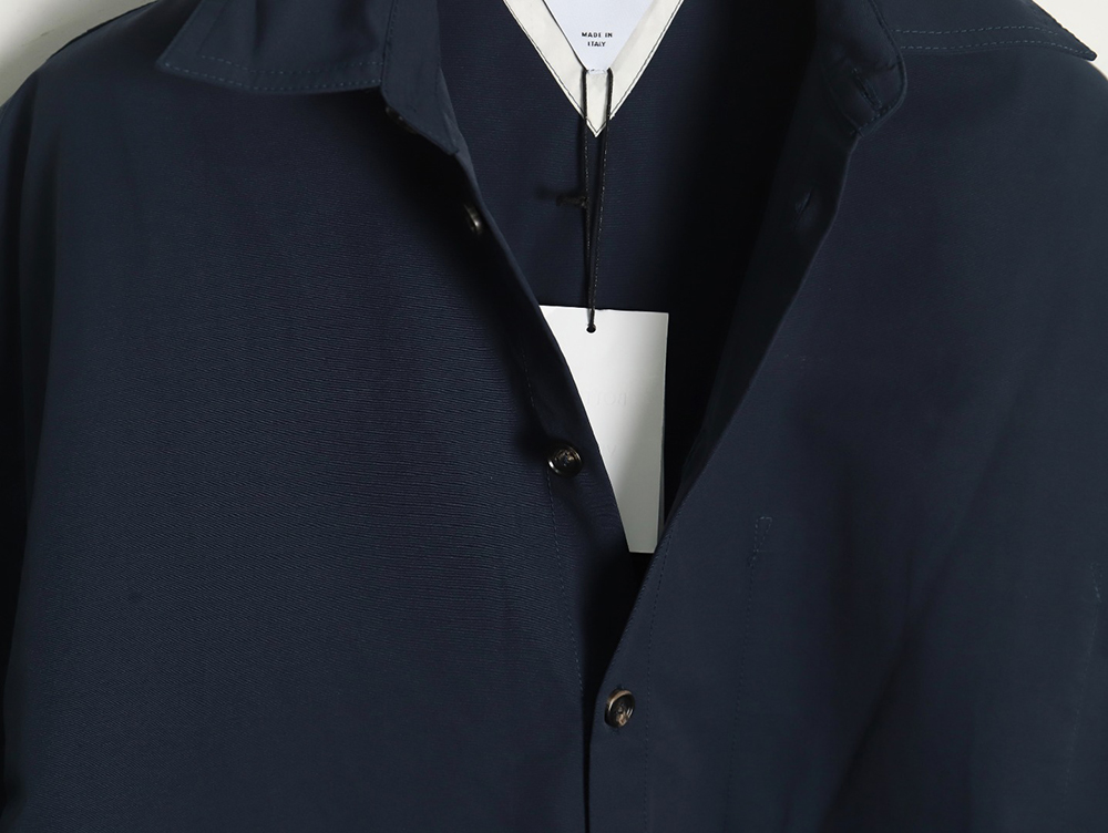 bo*te*ga Ve*ne*ta woven short-sleeved shirt tsk1