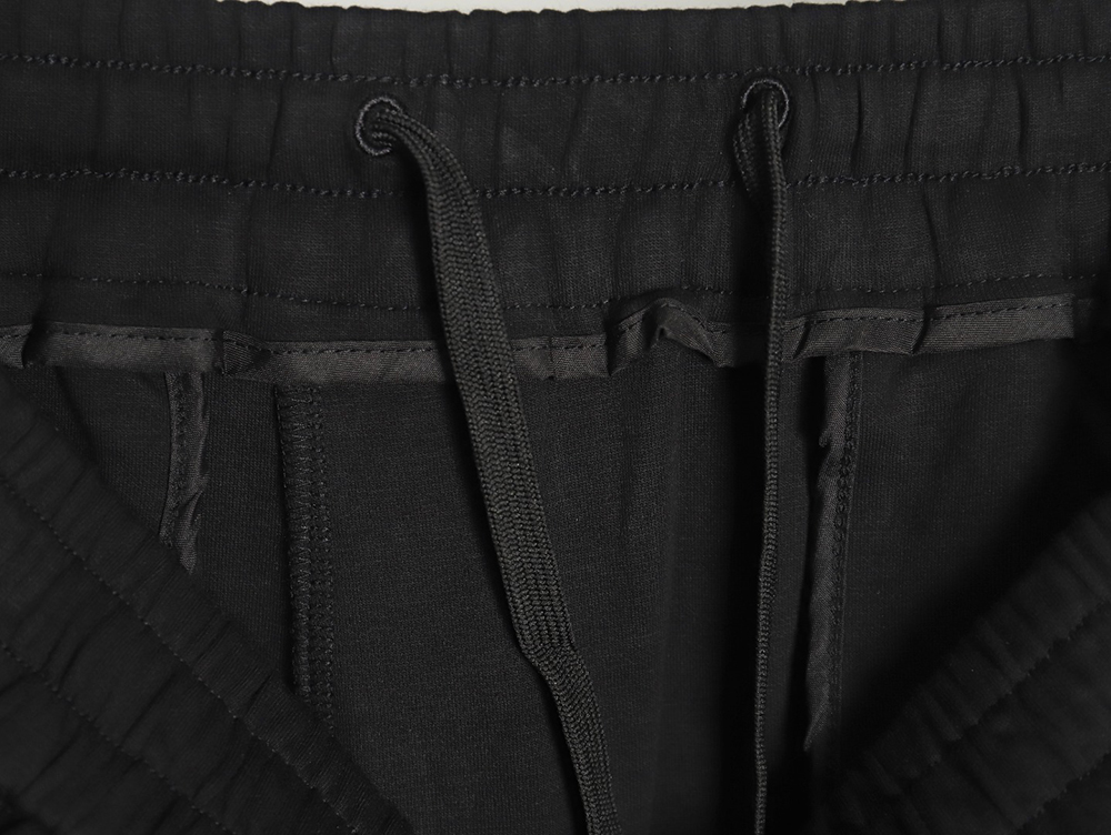 Pra*a triangle logo iron plate cotton cargo trousers