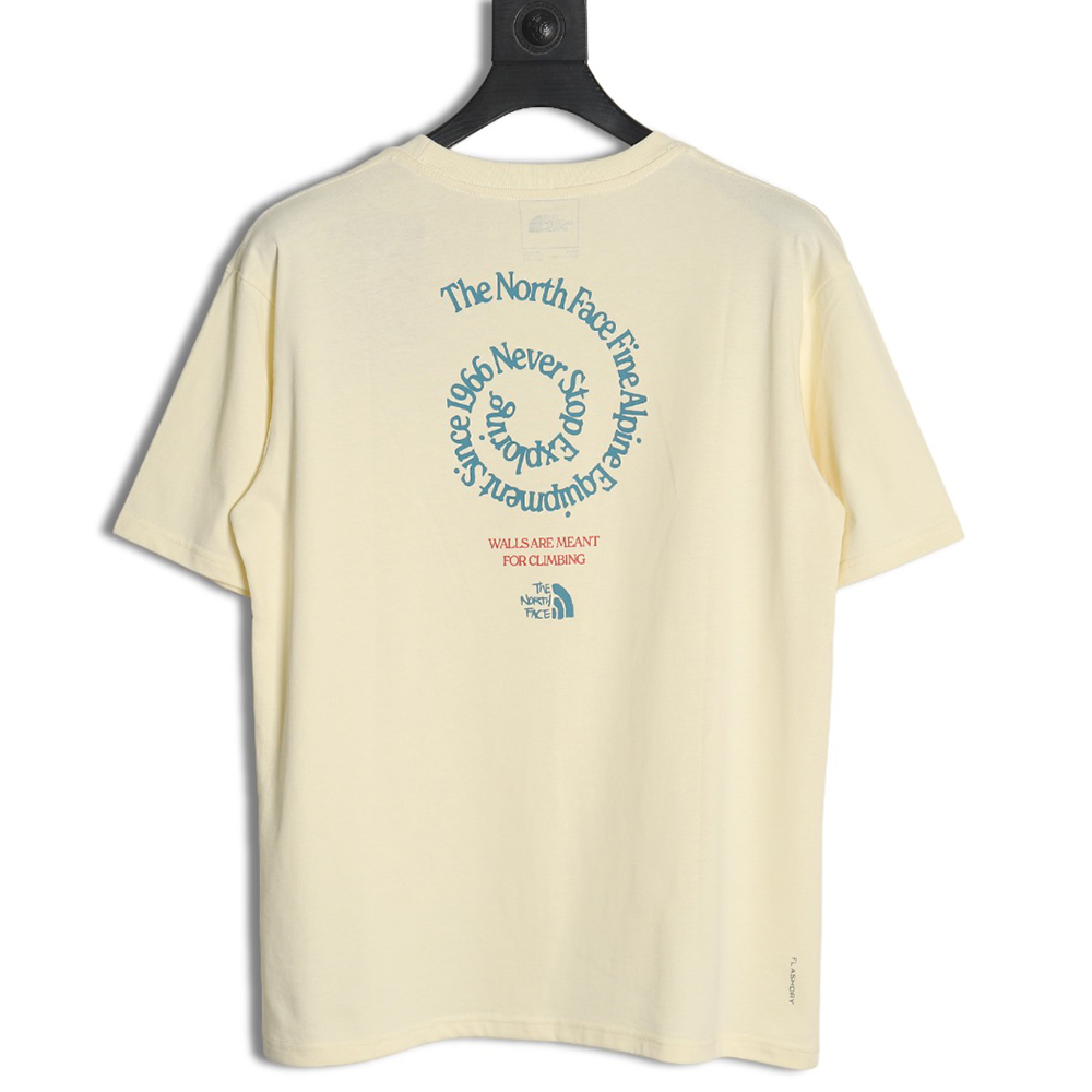 the nor*h F**e logo lettering print short sleeves