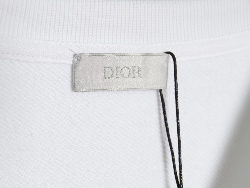 D*or monogram patch crew neck sweatshirt