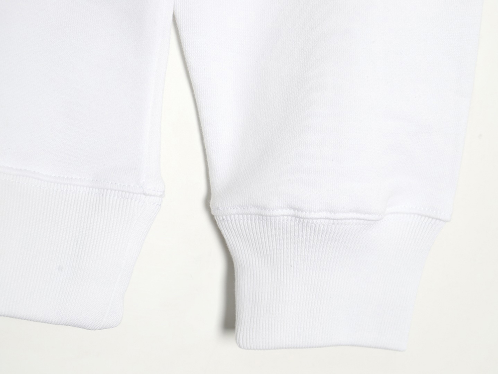 D*or monogram patch crew neck sweatshirt