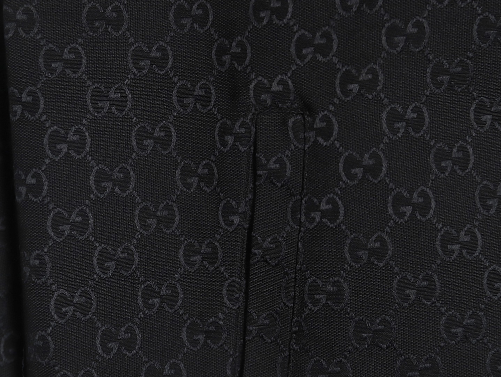 G*u*i all-over double g jacquard shirt jacket tsk1